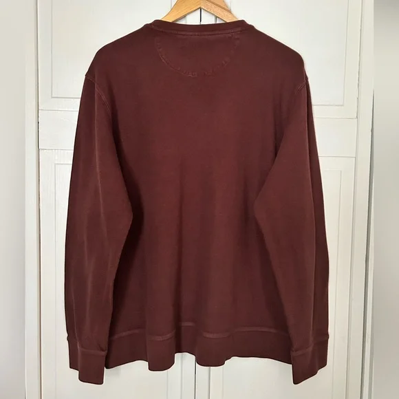 UNTUCKit Men’s Size XL Long Sleeve Henley Pullover Sweater - Picture 11 of 12